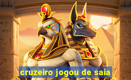 cruzeiro jogou de saia